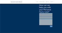 Desktop Screenshot of doggettlawoffice.net